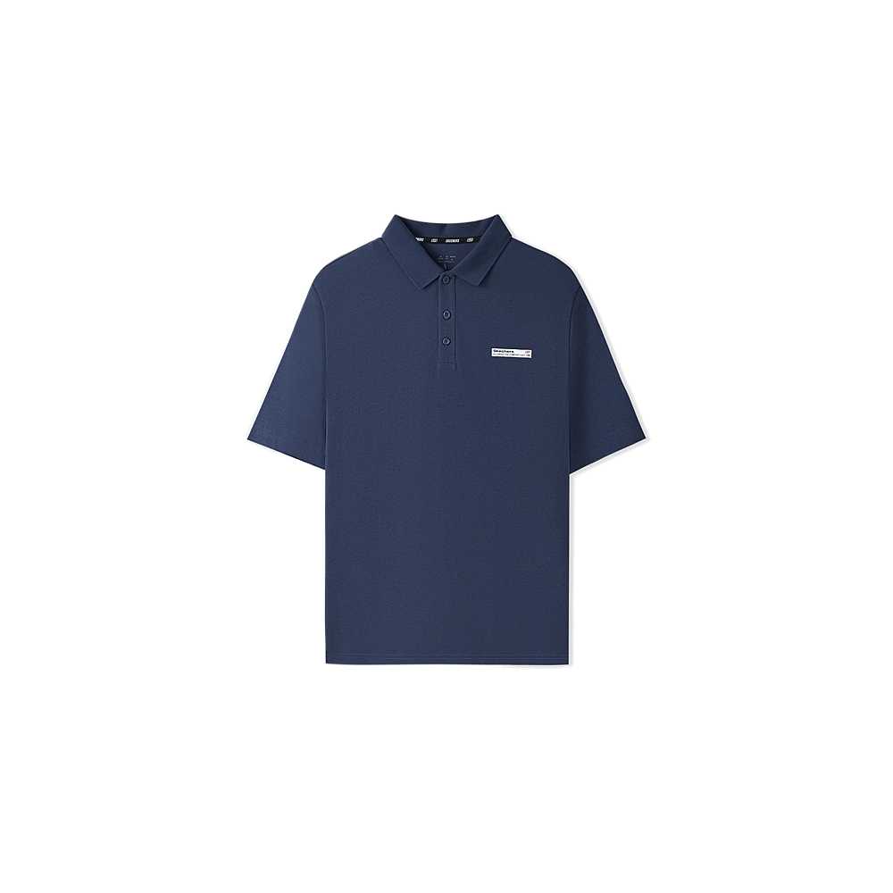 

Skechers Мужская поло морского синего цвета, Синий, Skechers Мужская поло морского синего цвета