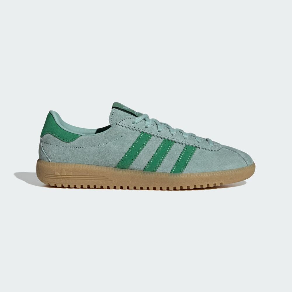 

Кроссовки Adidas Bermuda, цвет Hazy Green/Pre-Rubbed Green/Gum