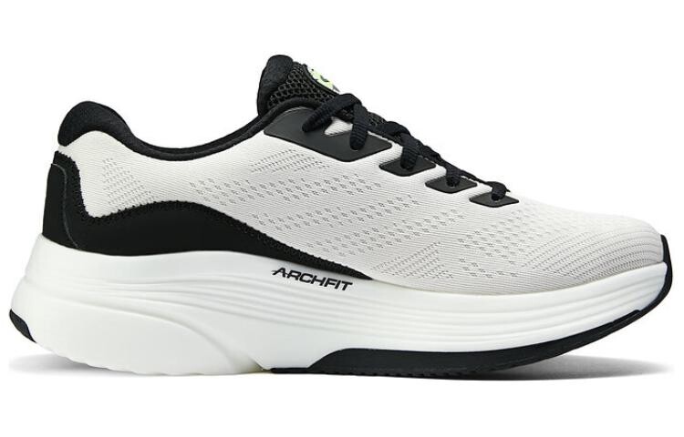 Кроссовки Skechers Lifestyle Shoes Men Low-top Black/white/gray, белый/черный — фото 2
