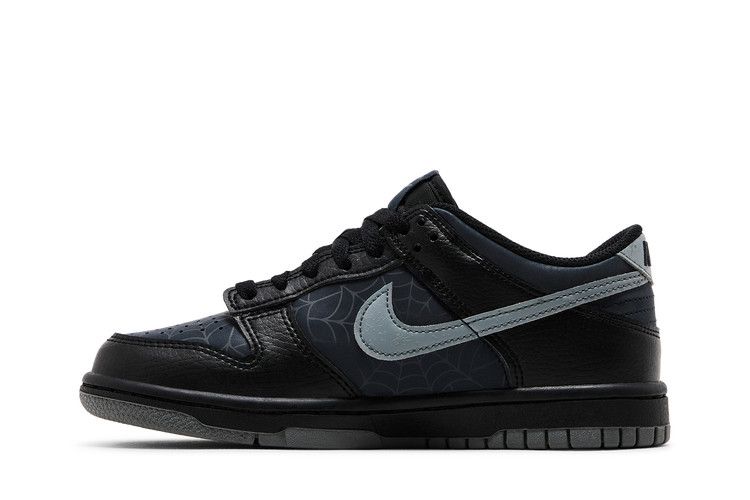 Кроссовки Nike Dunk Low GS 'Symbiote', синий — фото 4