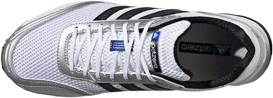 Мужские кроссовки Adidas Adizero Adios OG на шнуровке, повседневные - белые, белый — фото 4