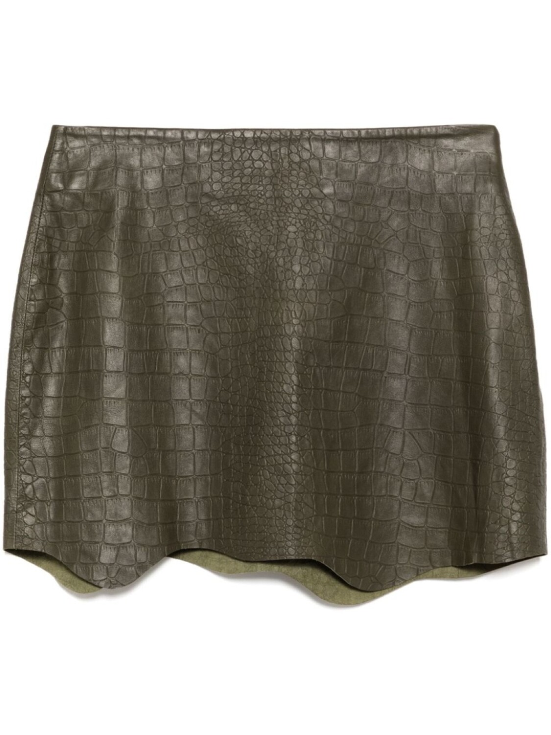 

Юбка с тиснением Cynthia Rowley, зеленый