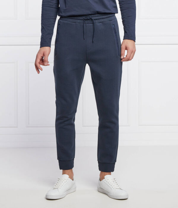 

Брюки Helwyn Slim fit Boss Green, синий