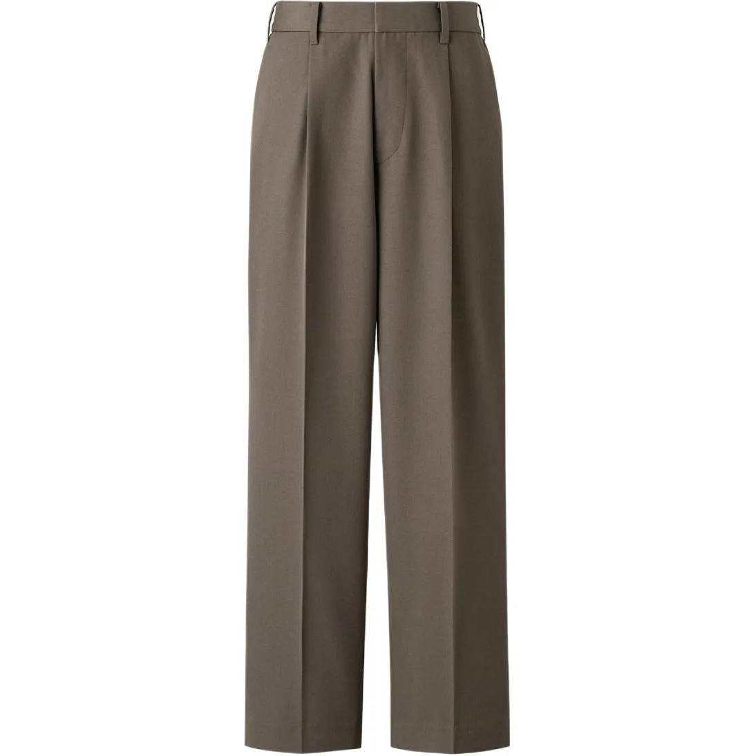 Clare Waight Keller C Collection SS26 Casual брюки Unisex UNIQLO, коричневый