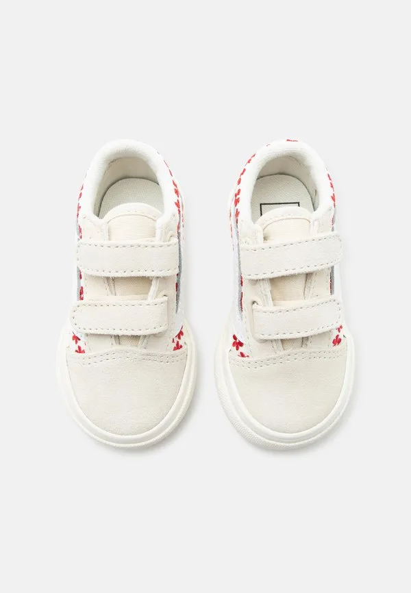 Детские туфли в стиле олдскул Vans, Racing Red — фото 4