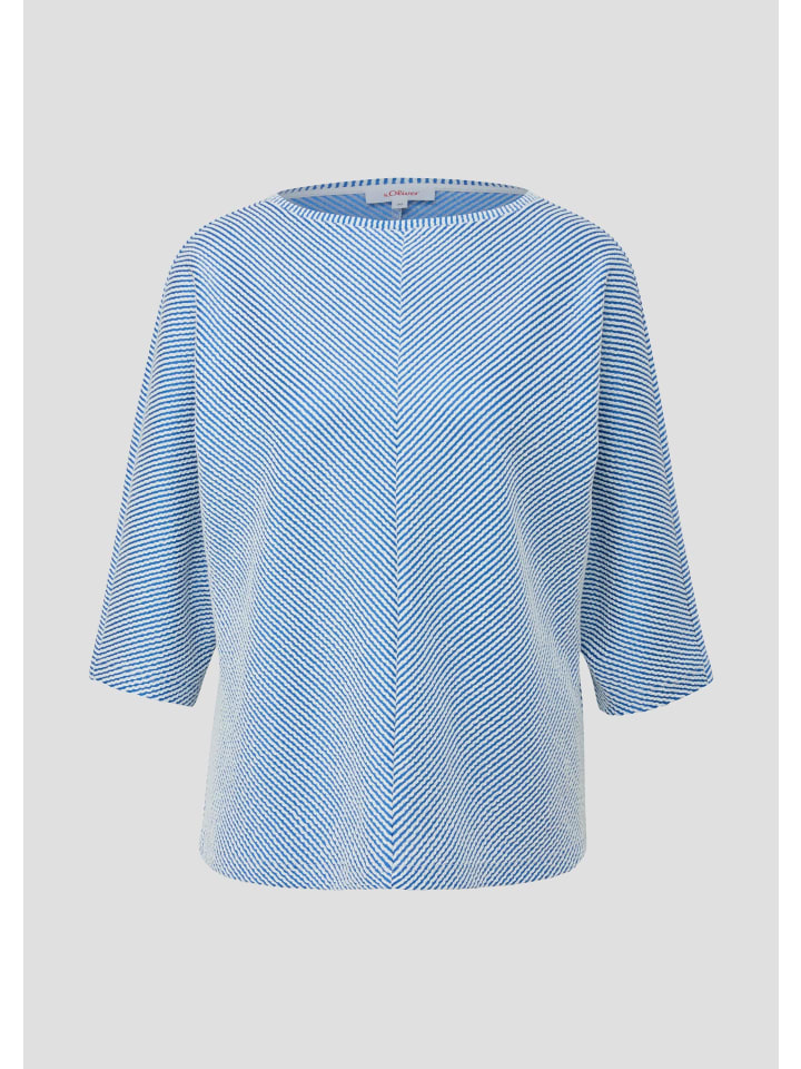 

s.Oliver Футболка 55G2 королевского синего цвета, Синий, s.Oliver Футболка 55G2 королевского синего цвета