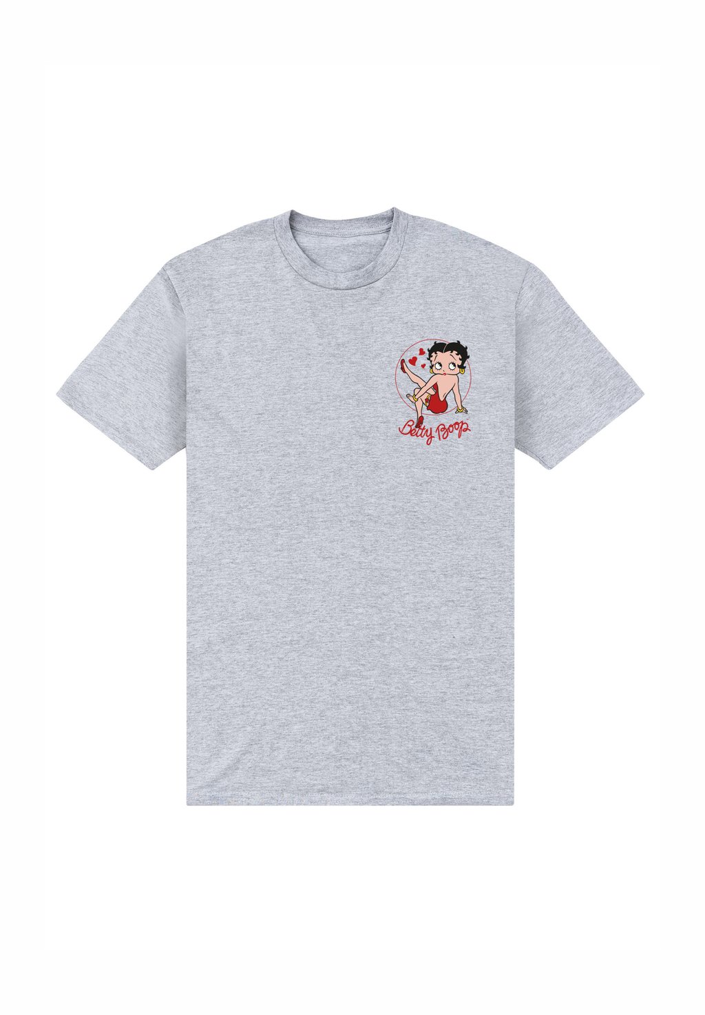 

Футболка с принтом BETTY BOOP STRIKE A POSE Henry Tiger, светло-серый