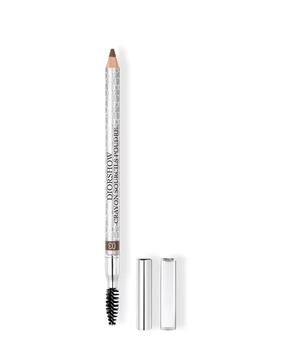 Водостойкий карандаш для бровей - естественный финиш - с точилкой Dior, 03 Brown