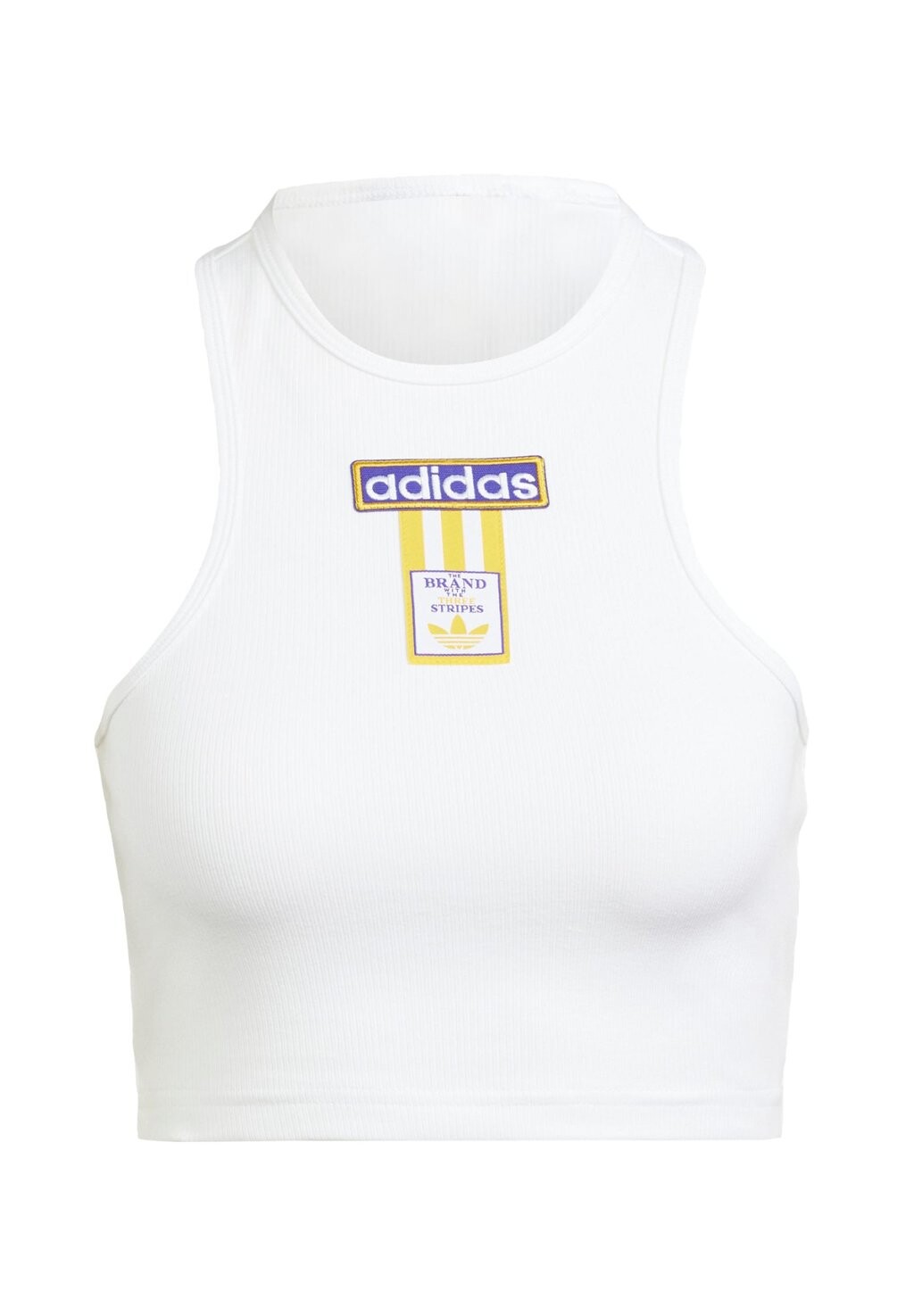 

Топ ADIBREAK CROPPED TANK TOP adidas, белый