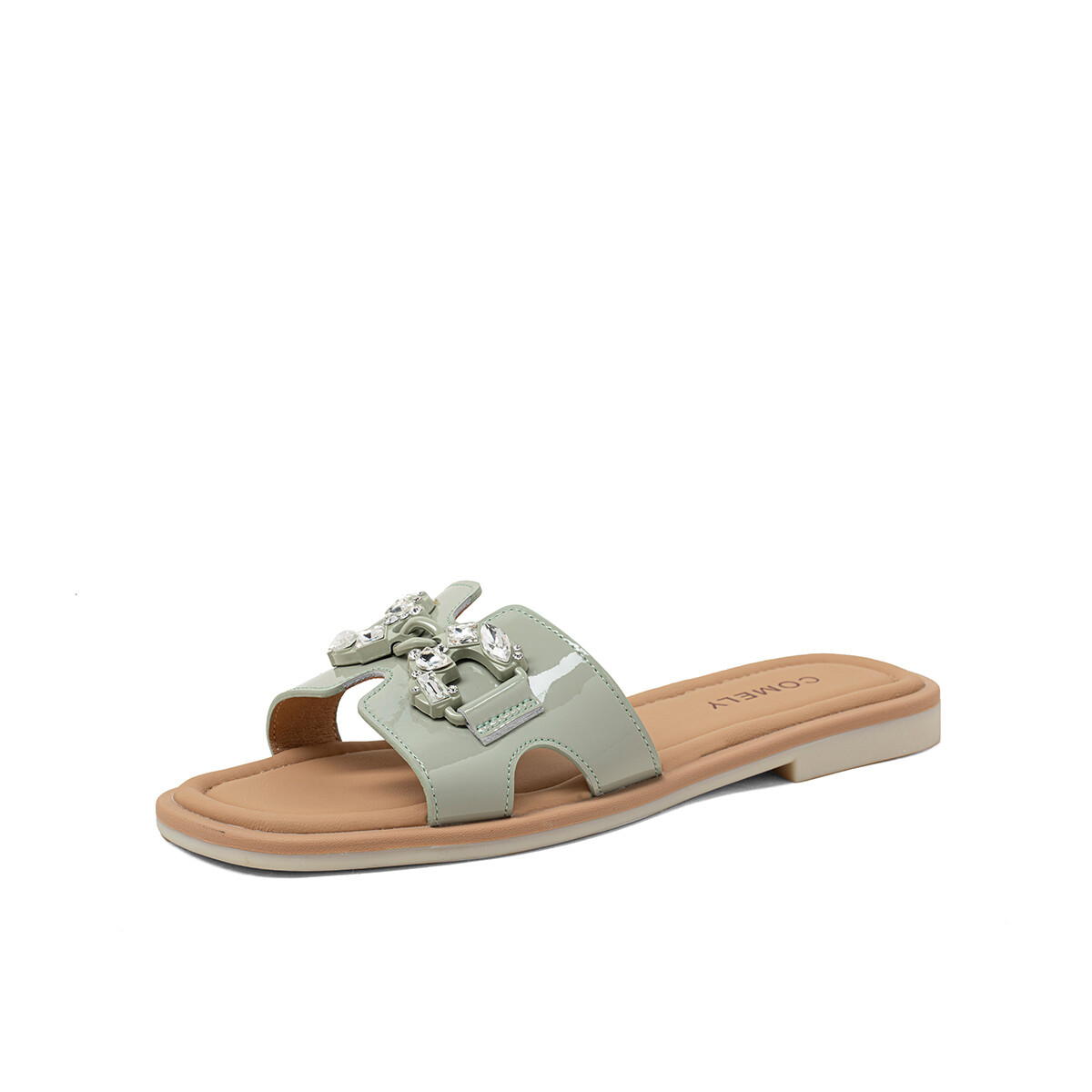

Шлепанцы женские Comely, цвет Light Green