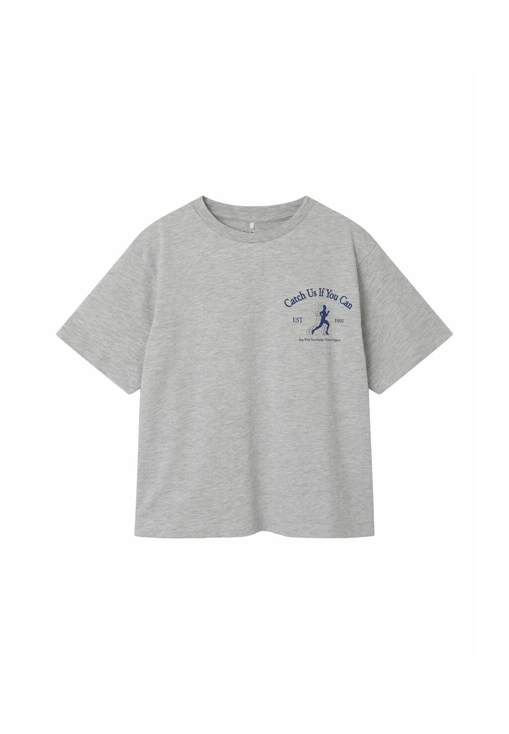 

Футболка с принтом REGULAR FIT Name it, серый