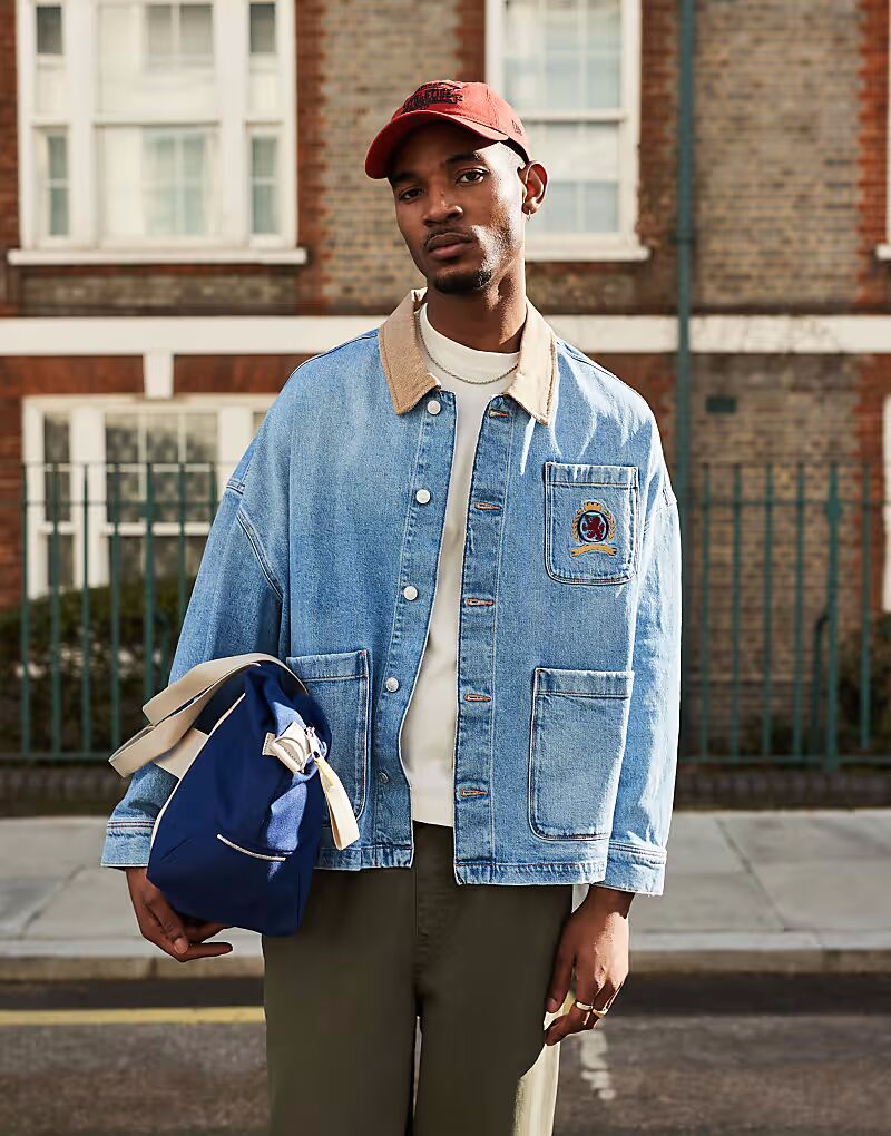 

Куртка Tommy Jeans Chore в цвете Multi