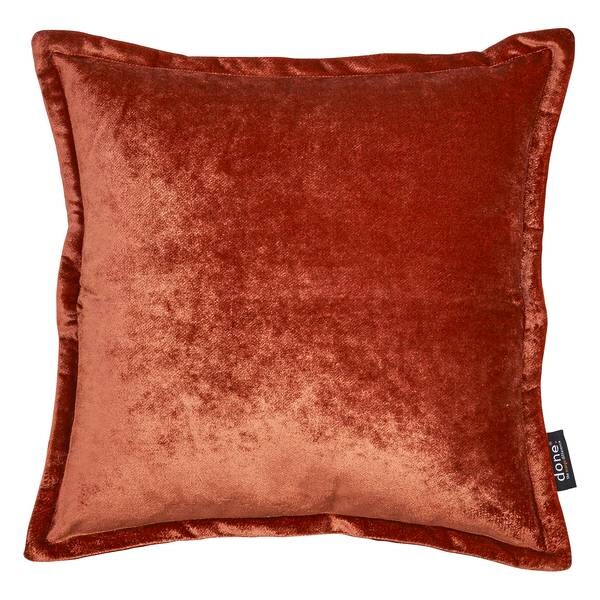 

Наволочка twentyfour Glam, 45 см цвет terracotta