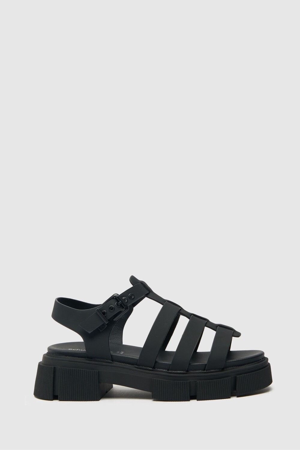 

Гладиаторы Black Tiger на толстой подошве Schuh, черный