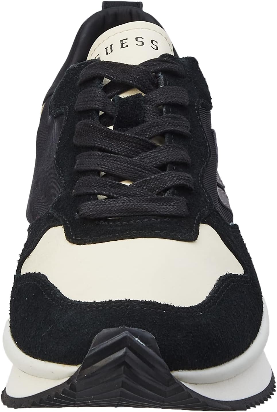 GUESS мужские низкие гимнастические кроссовки, Black Cream — фото 2