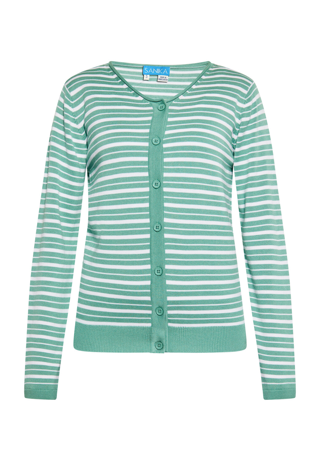 

Толстовка SANIKA Cardigan, цвет HELLGRÜN WEISS
