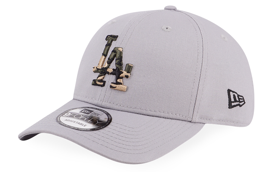 

New Era Бейсболка унисекс серая, Gray