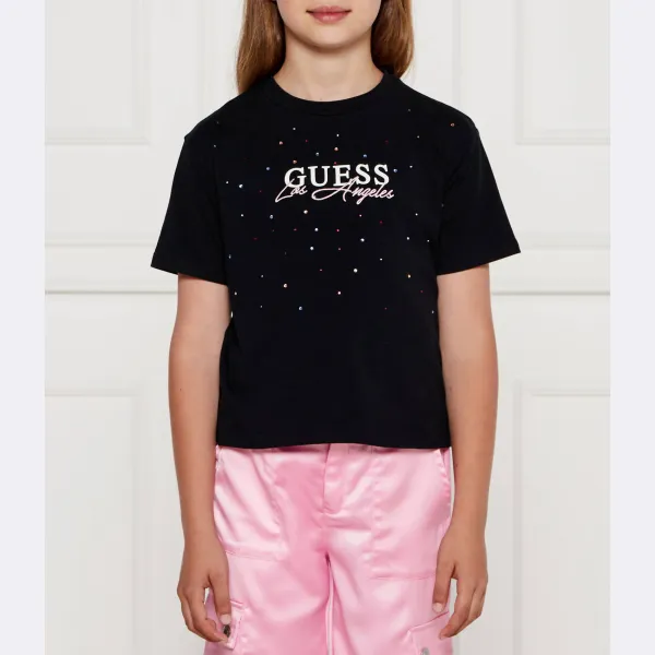 

Футболка стандартного кроя Guess, черный