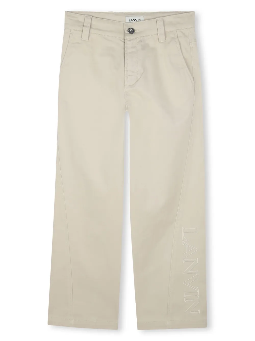 

Прямые брюки Lanvin Enfant, нейтральный