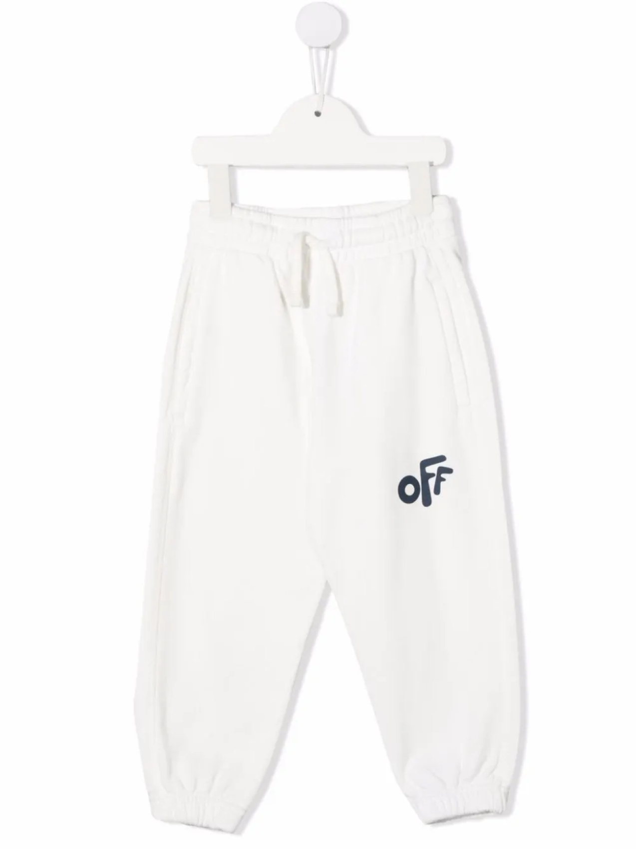 

Off-White Kids спортивные брюки с логотипом, белый