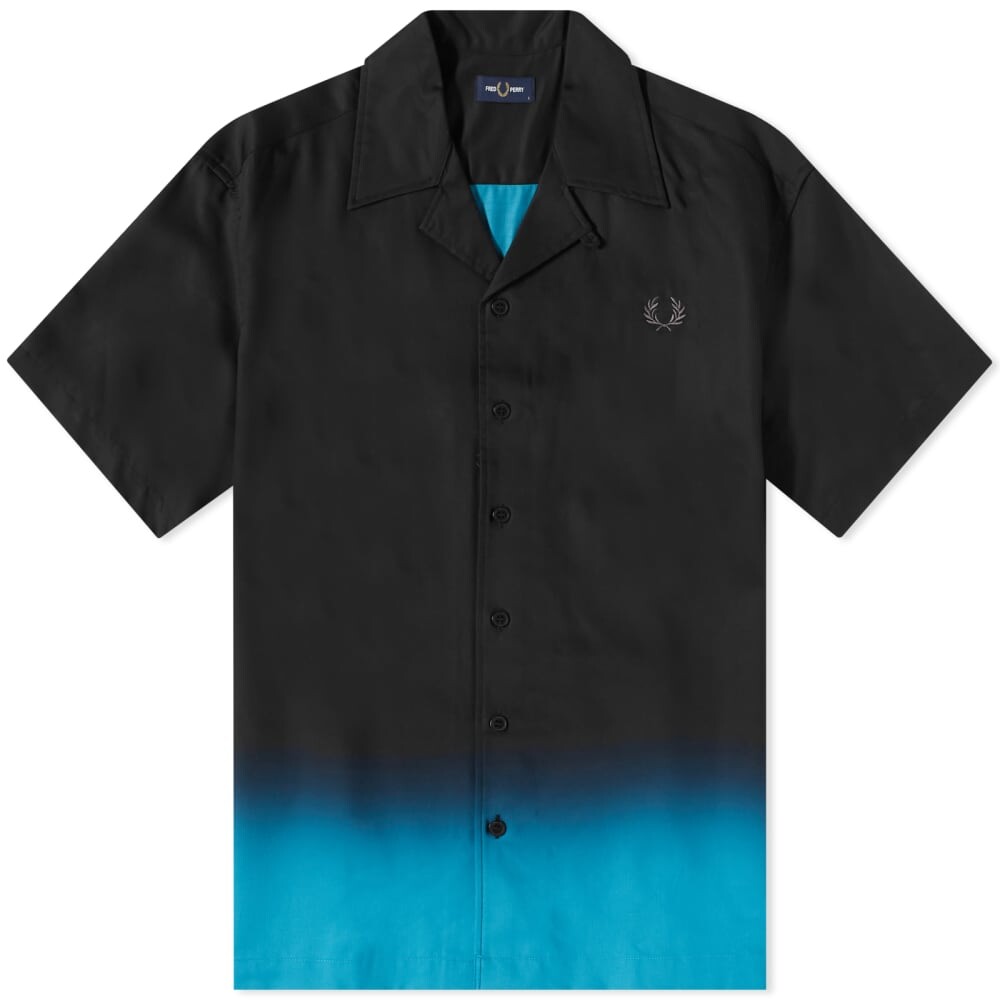 

Отпускная рубашка с эффектом омбре Fred Perry, черный