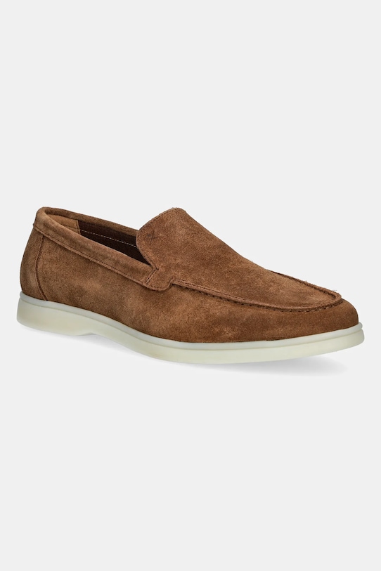 

Замшевые мокасины MARTIN SOFT Hackett London, коричневый
