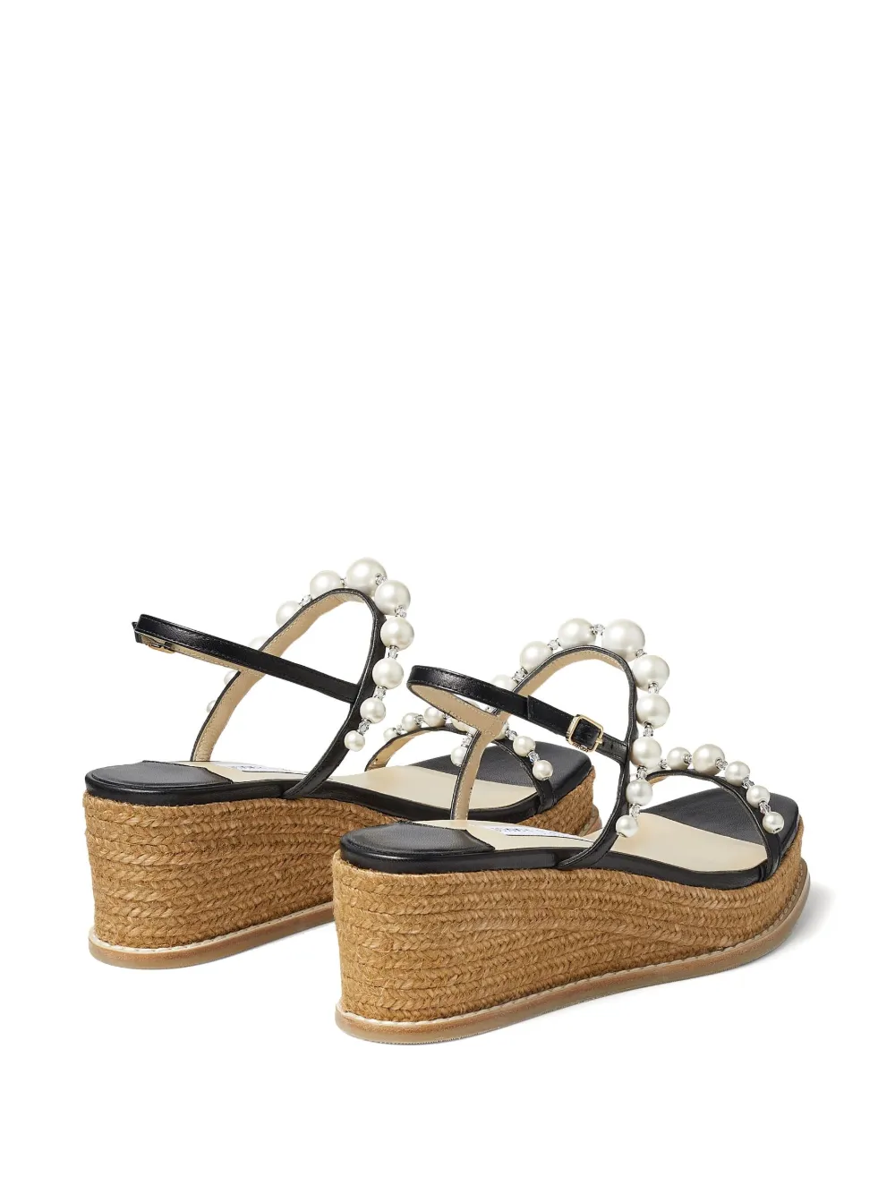 Эспадрильи Amatuus 60 на танкетке JIMMY CHOO, черный — фото 3