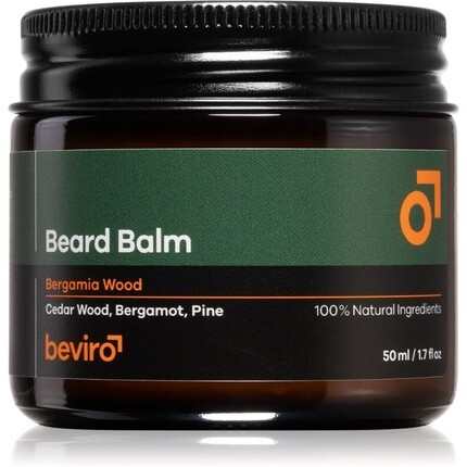 

Бальзам для бороды Bergamia Wood 50 мл для мужчин Beviro