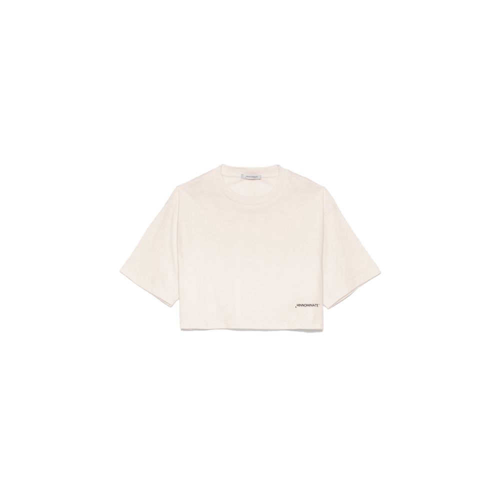 

Футболка Chic из 100% хлопкового джерси с логотипом HINNOMINATE, белый