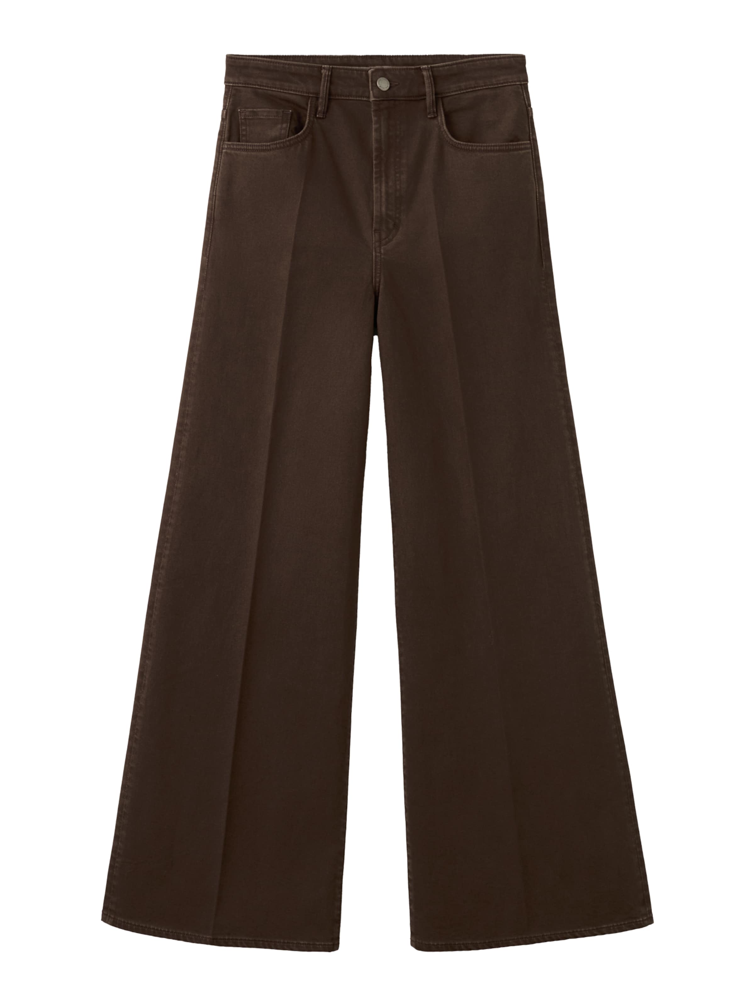 

MANGO Широкие джинсы 'ELISE' в темно-коричневом цвете