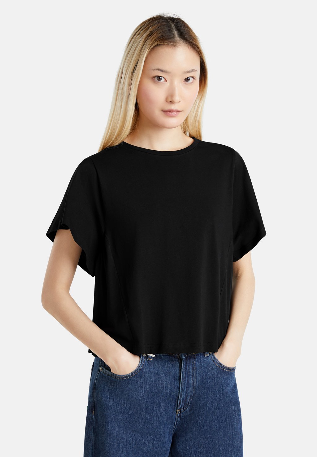 

Базовая футболка COMFORT FIT United Colors of Benetton, черный