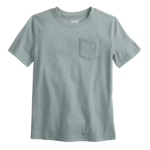

Футболка с карманом для мальчиков 4–12 лет Jumping Beans, цвет medium gray