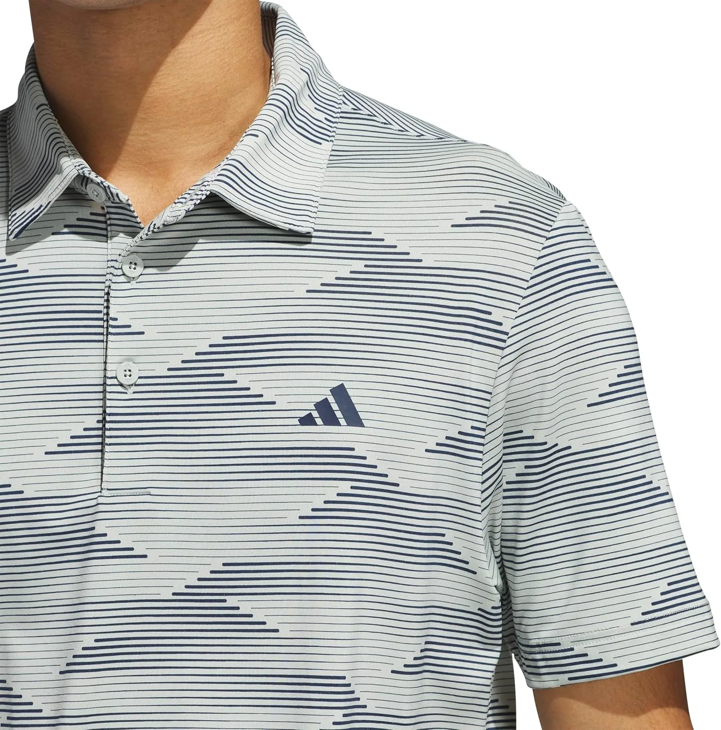 Adidas Ultimate365 Speed Stripe Polo для мужчин — фото 4