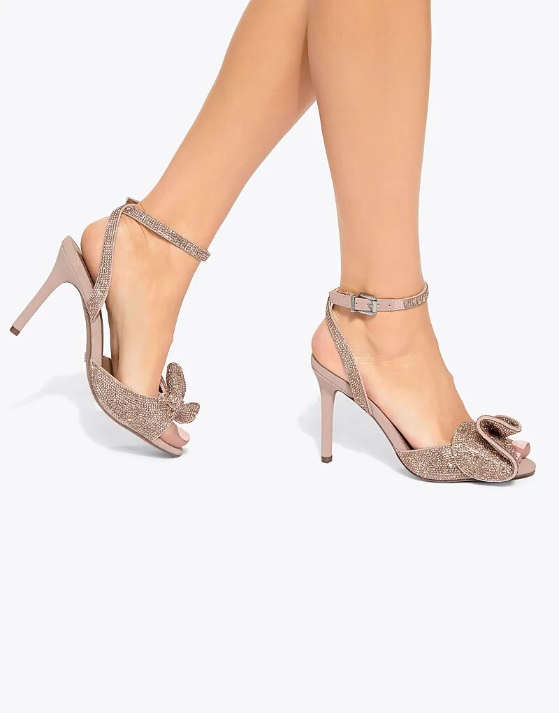 Босоножки на каблуке KG Kurt Geiger Allegra в цвете румян — фото 3