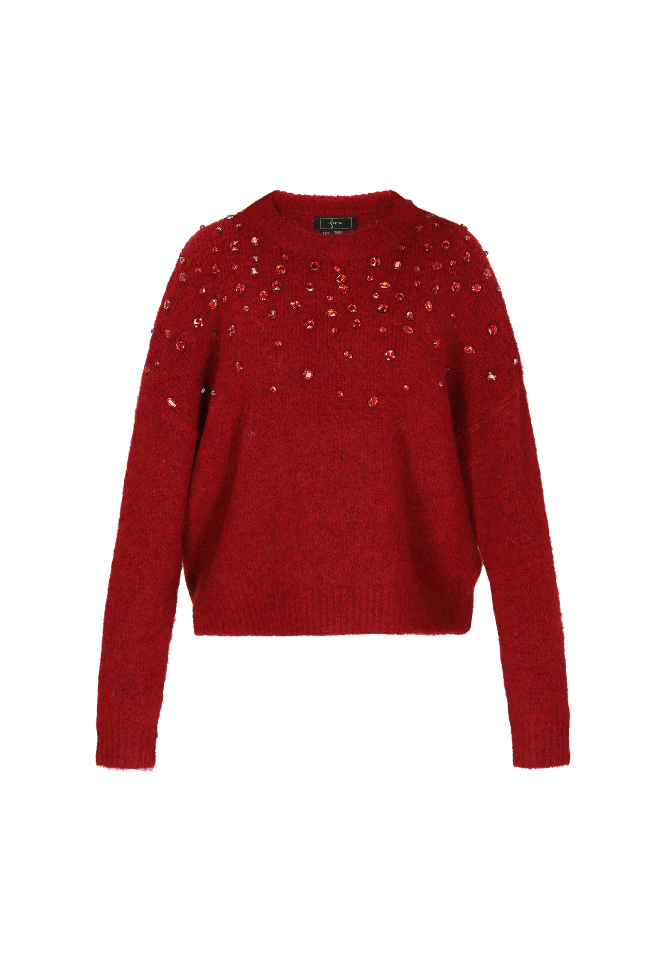 

Faina Свитер красного цвета