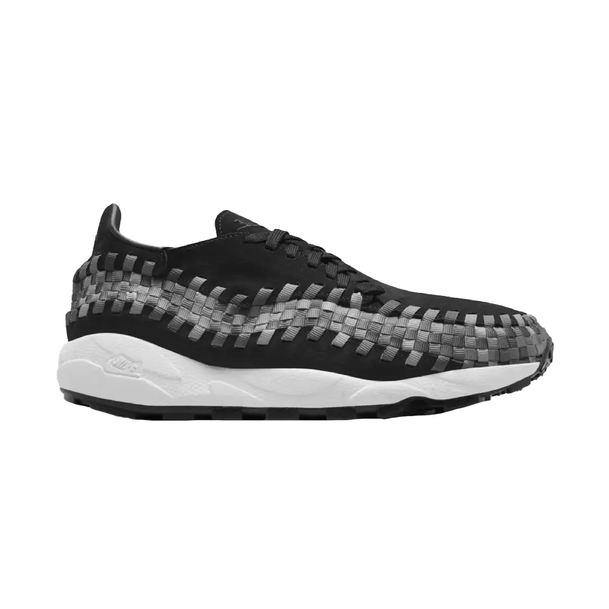 Nike Детские низкие кроссовки KITH x Footscape с противоскользящей и износостойкой подошвой, белые и коричневые, для подростков — фото 4