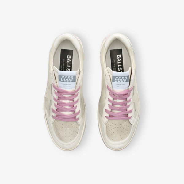 Кроссовки Golden Goose Балстар из кожи и замши, мультиколор — фото 2