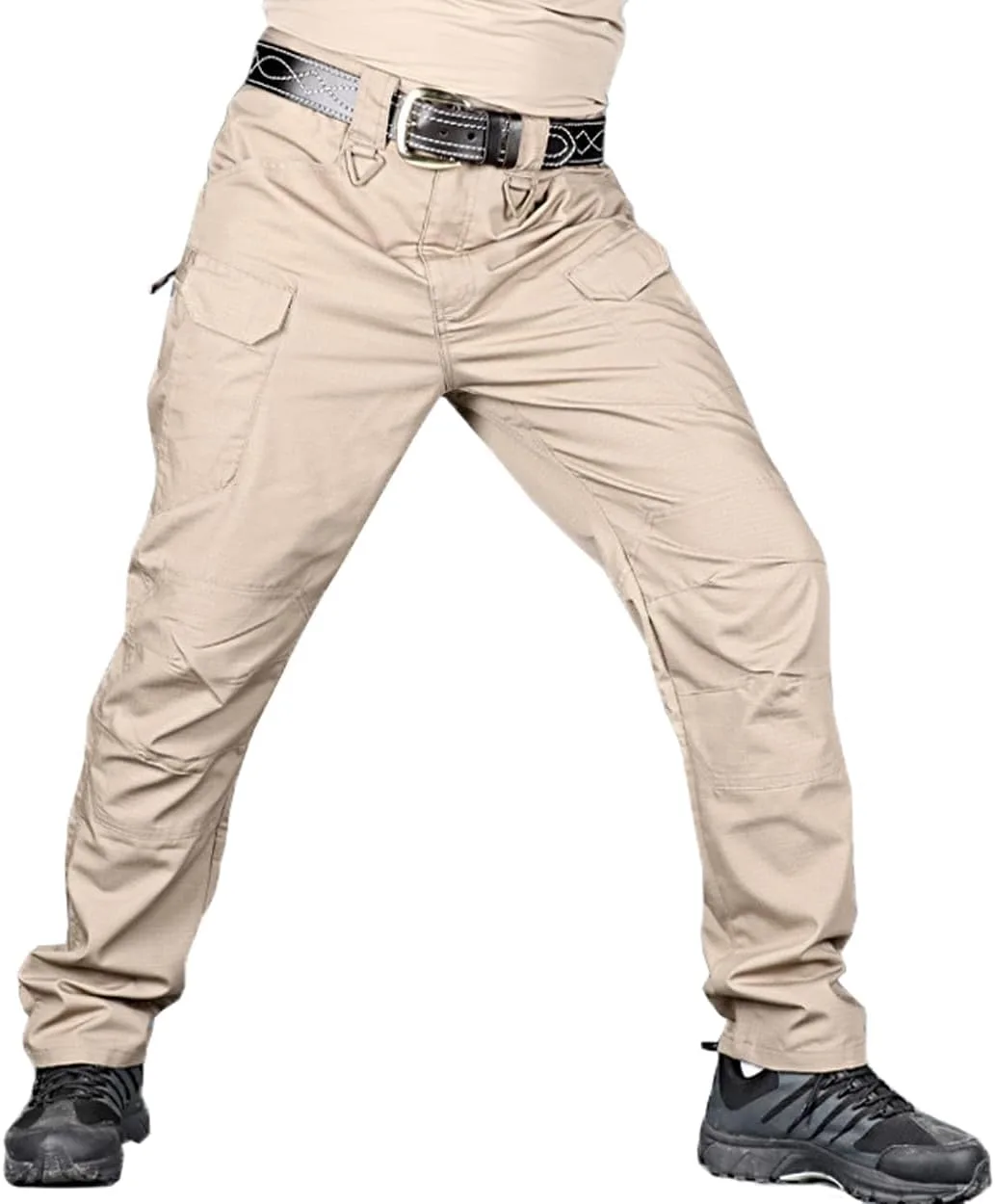 

Мужские тактические камуфляжные штаны jogger с карманами waterproof DUWEIKE