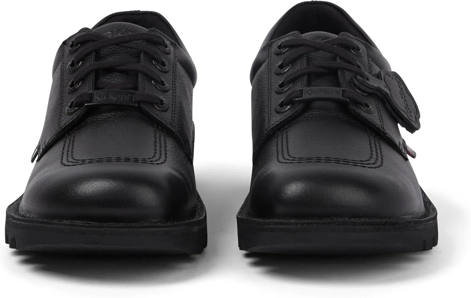 Мужские кожаные ботильоны Kickers Kick Lo Tab, Black — фото 3