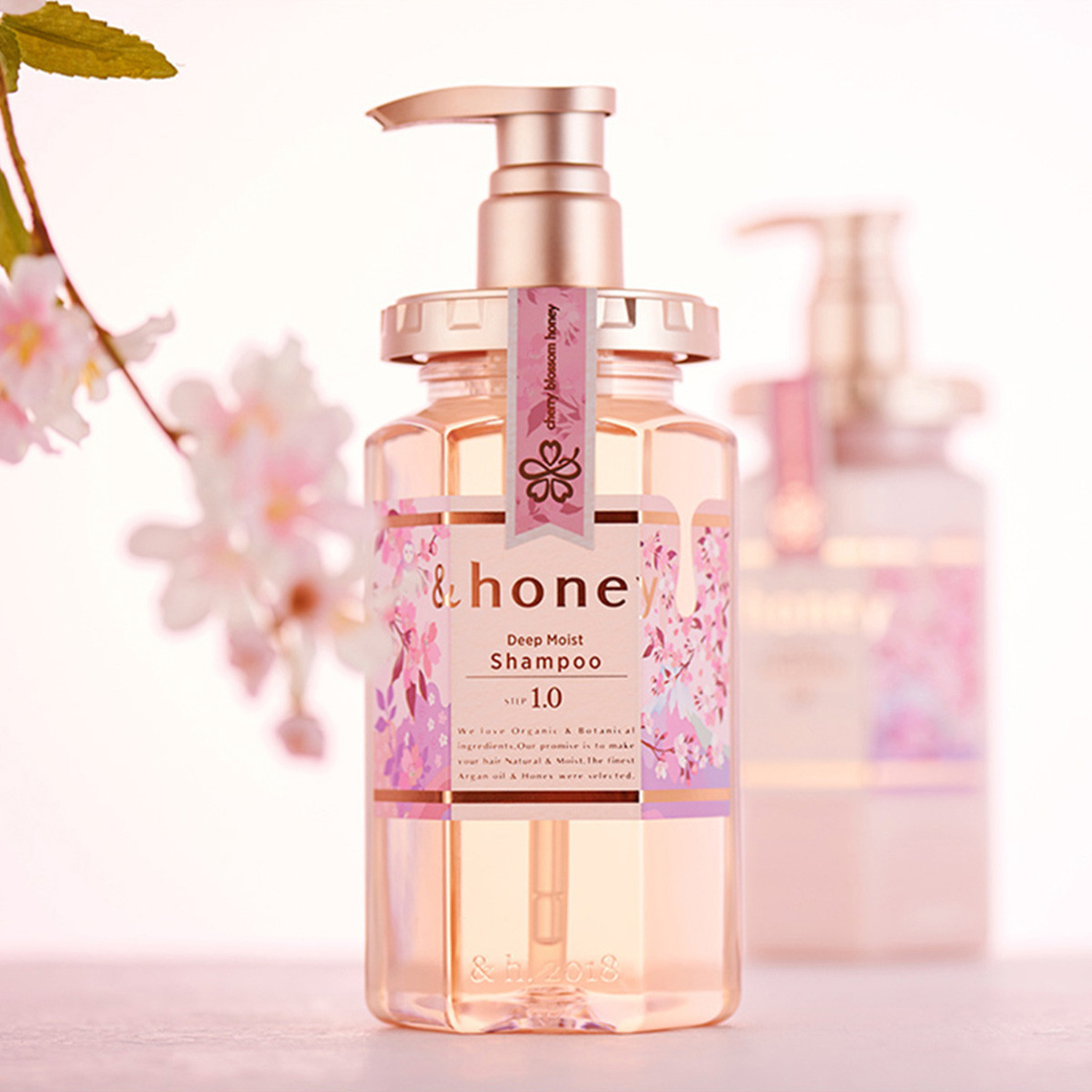 Набор &honey: шампунь для гладкости волос Herb Smooth Shampoo, 400 мл + увлажняющий шампунь Deep Moist Shampoo, 400 мл — фото 3