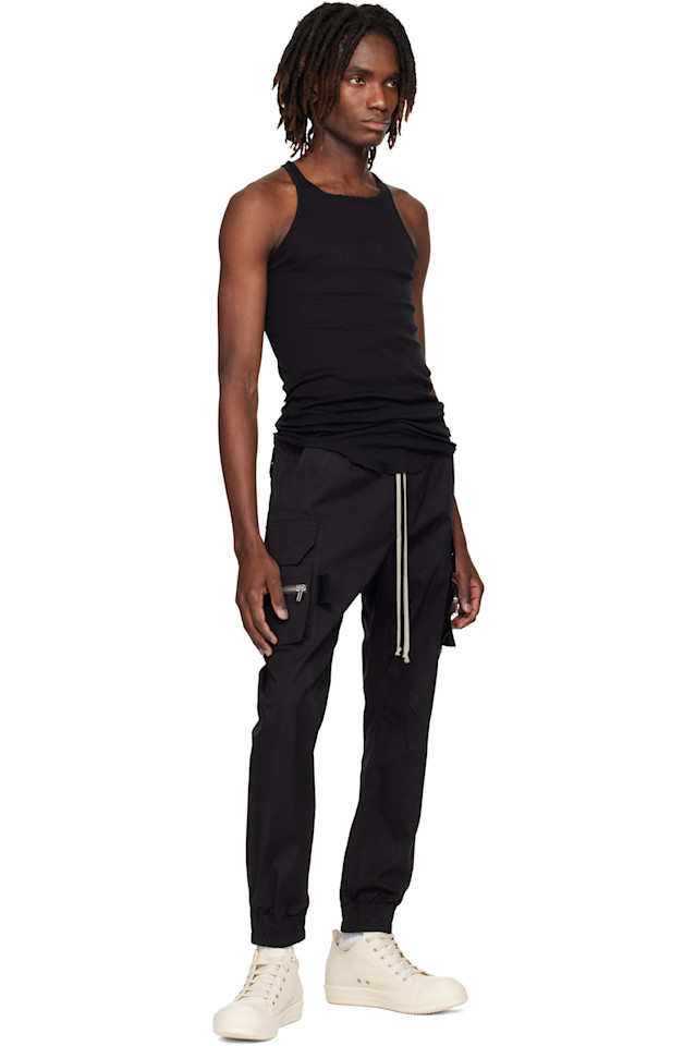 Брюки-Карго «Храмовый мастодонт» Rick Owens, черный — фото 4