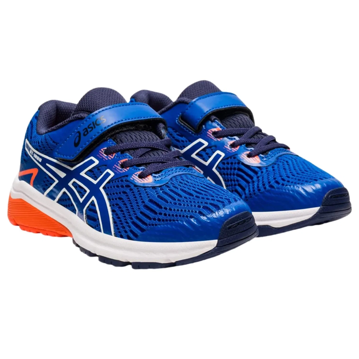 Asics GT-1000 8 Imperial/Imperial 1014A135-400 Pre-School, синий — фото 3