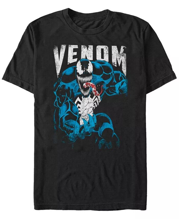 

Мужская футболка с коротким рукавом из коллекции комиксов Marvel Venom Action Stance Fifth Sun, черный