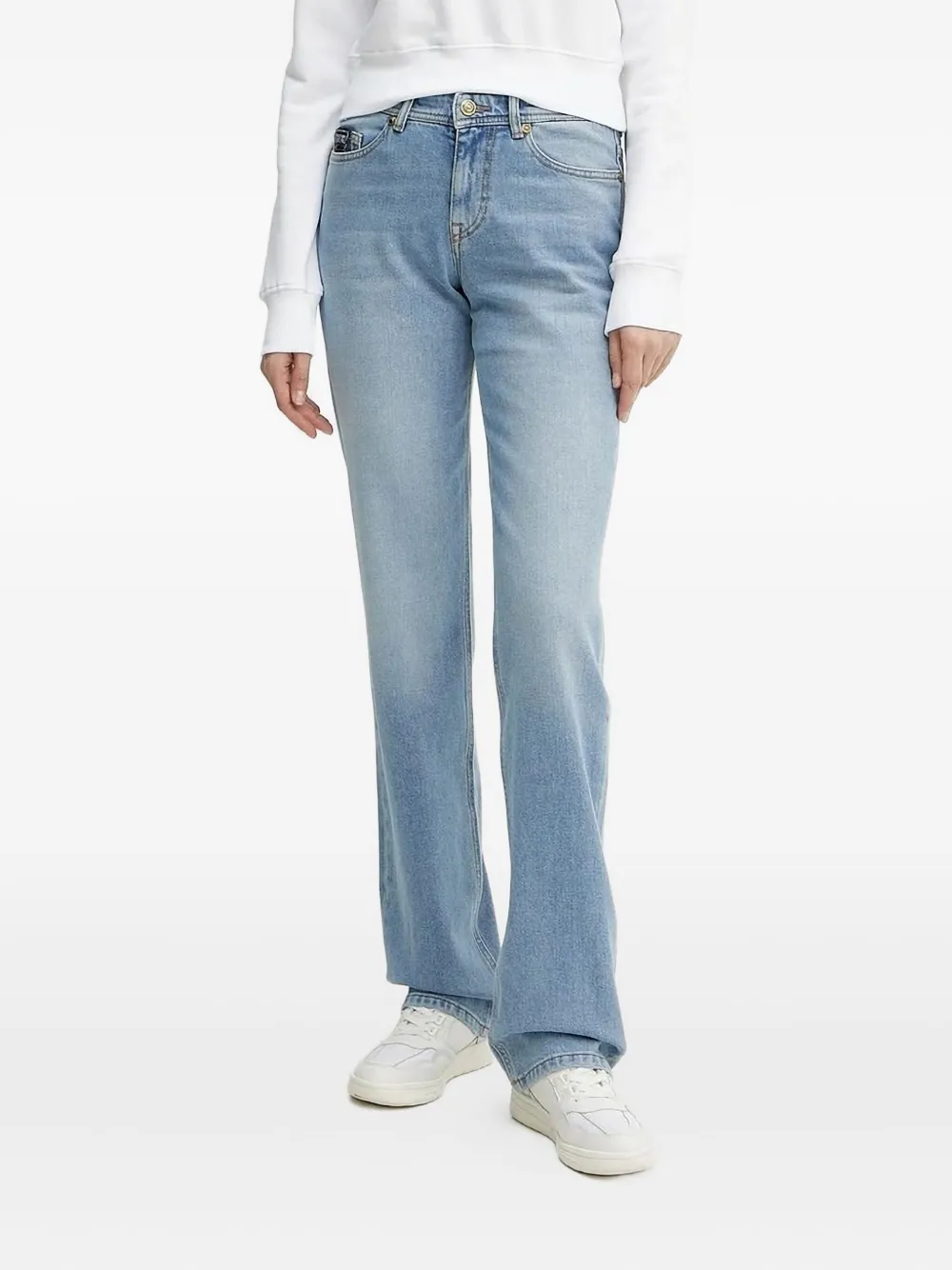 

Джинсы с логотипом Versace Jeans Couture, синий