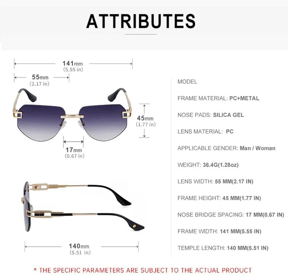 

Модные овальные солнцезащитные очки для женщин и мужчин, винтажные, роскошные, без оправы, металлические, ретро, ​​солнцезащитные очки UV400, SUN1204 Generic, Green