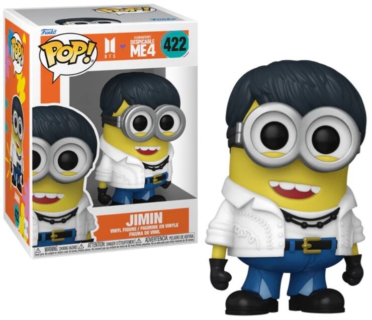 

Funko POP! миньоны x bts потрясают 422 чимин миньоны гадкий я