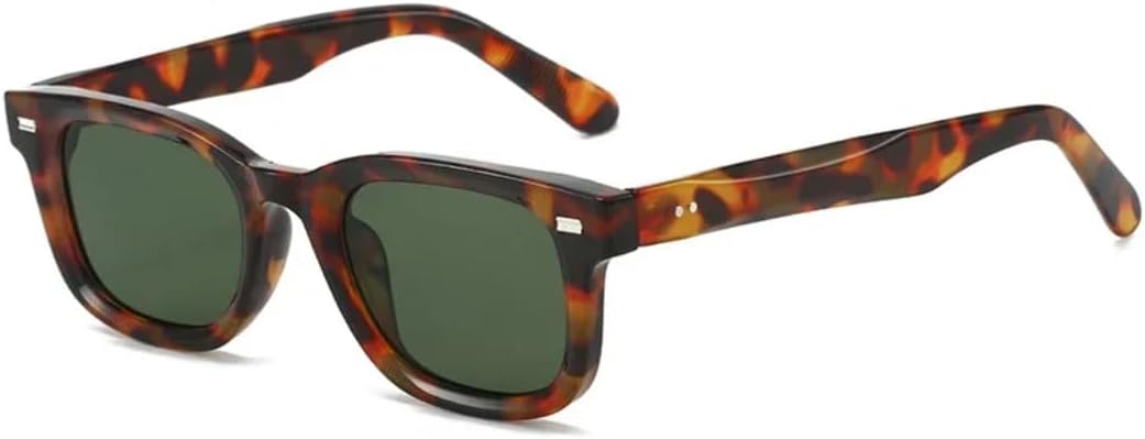 

Солнцезащитные очки с защитой от УФ-излучения UV400 | Синяя большая оправа | Линзы конфетных цветов для занятий спортом на открытом воздухе и вождения DSVIGF, Leopard Green