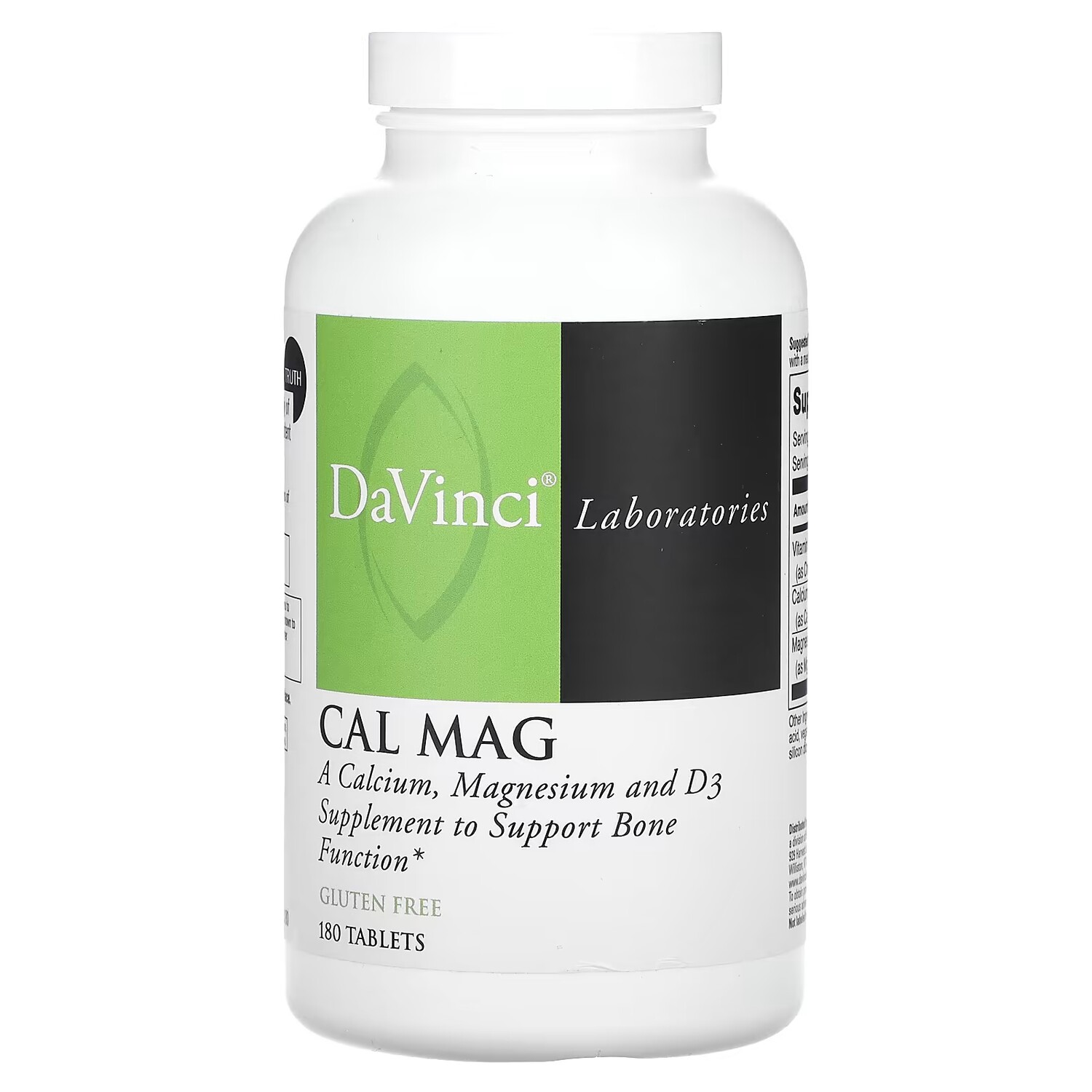 

Добавка DaVinci Laboratories of Vermont Таблетка Cal Mag, 180 таблеток