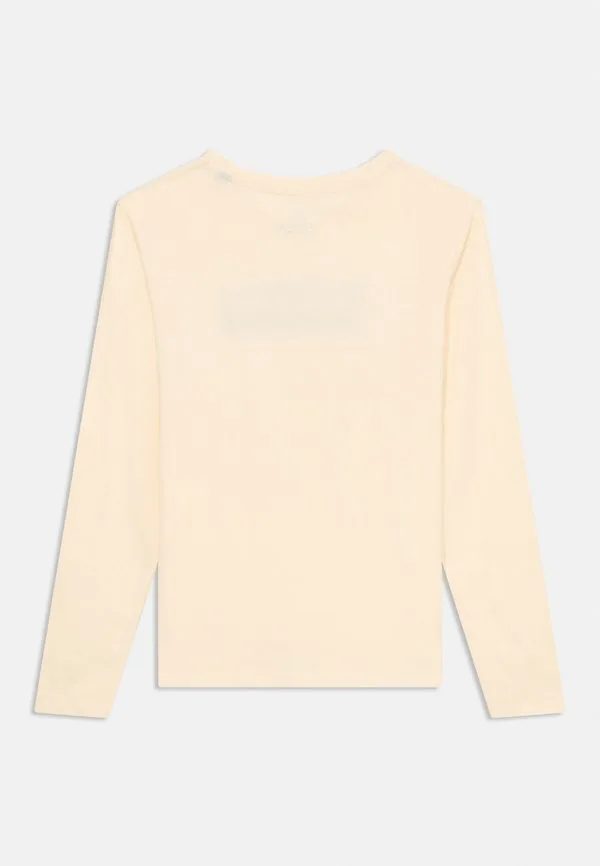 Футболка с длинными рукавами и логотипом jorinwood Jack & Jones Junior, Antique White — фото 2