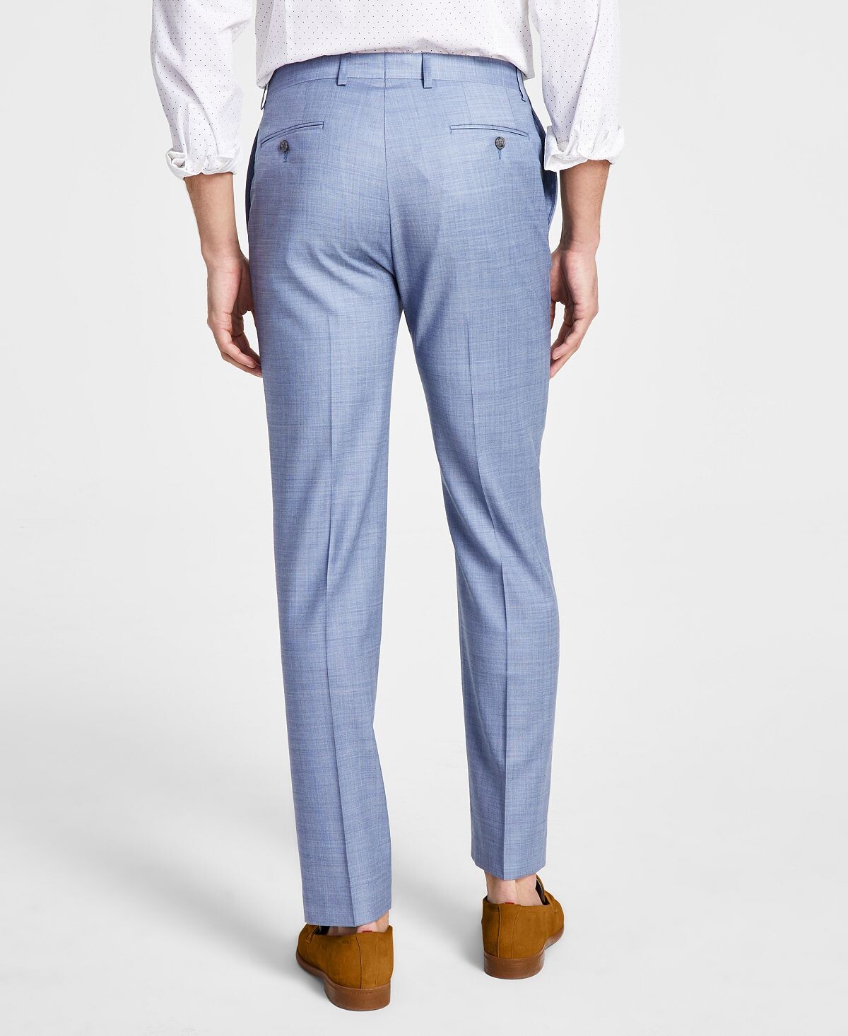 Мужские эластичные костюмные брюки узкого кроя X-Fit Calvin Klein — фото 3